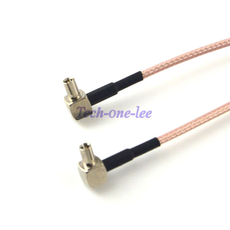 SMA-TS9 Adapter SMA Vrouwelijk naar Y type 2 TS9 Mannelijke Connector Splitter Pigtail Kabel RG316 15CM