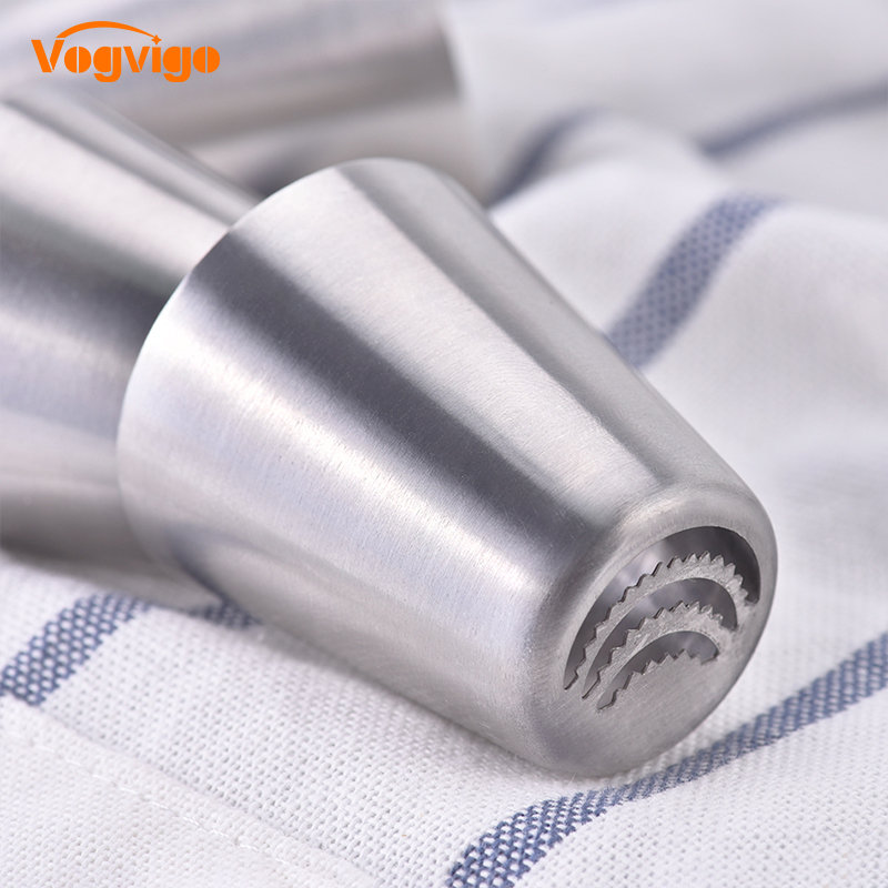 VOGVIGO Decorating Mold Chocolate Cookie Valentine Heart Flower Fondant Cake Nozzles DIY Stainless Steel Icing Piping Nozzle