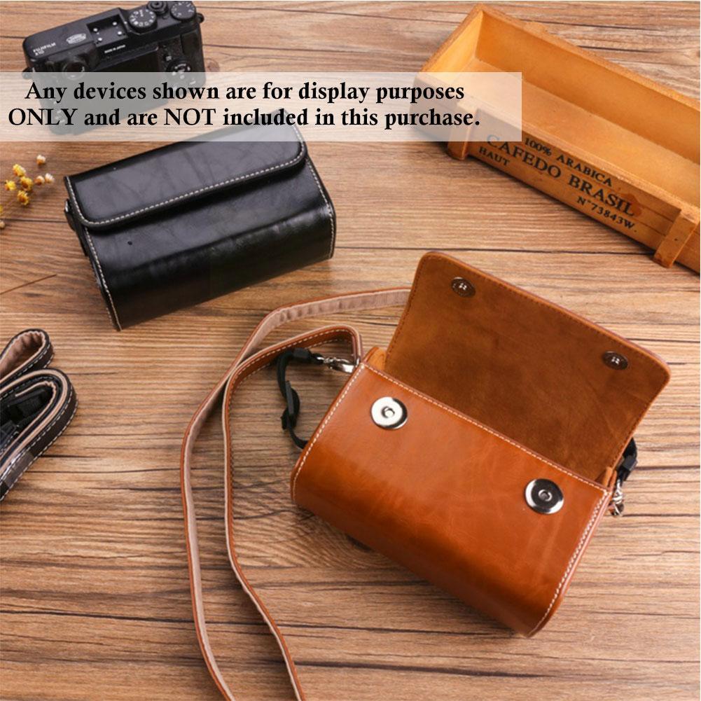 Retro Camera Leather Case Bag For Micro single SONY IV V VII VI HX30 HX80 HX60V HX50 RX100 HX20 VA HX90 HX90V HX99 III HX95 A9J6