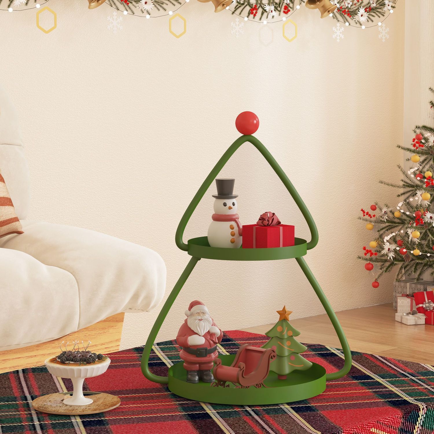 Weihnachtsbaum Doppel Blumentopf Gestell Regal ... – Grandado