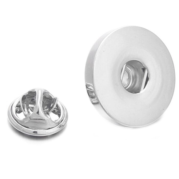 Snap Buttons Brooches Jewelry Snap Stickpin Fit DIY 18mm Snap Button Jewelry For Women Weddings Brooches Pins
