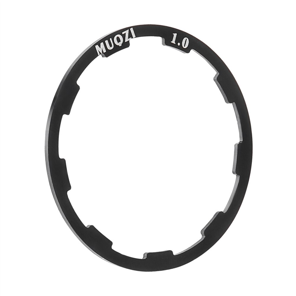 MUQZI MTB Road Bike Hub Washer 1mm 1.5mm 1.85mm 2mm 2.18mm 2.35mm 2.5mm Gasket For 7 8 9 10 11 12 Speed Cassette Flywheel Spacer: 1.0