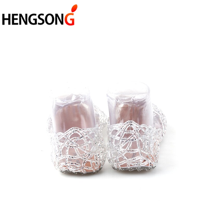 Clear Jelly Schoenen Womens Jelly Sandalen Zomer Plastic Schoenen Vrouw Mesh Platte Hollow Out Meisje Sandalias Sapatos