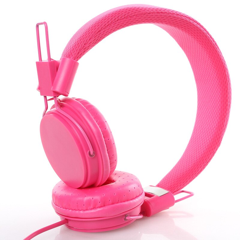 Auriculares estéreo de graves, auriculares con micrófono y música, el mejor para niños, E5 para iphone y xiaomi: EP05 pink