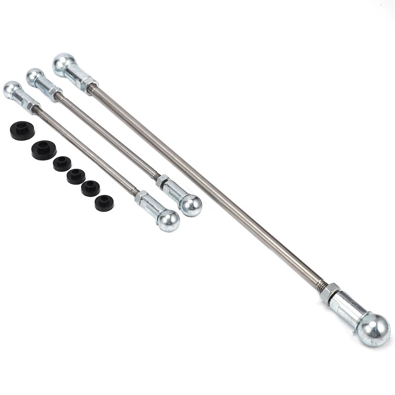 Jeu De 16 Tiges De Poussée Style Boule Et Tasse Pour MOPAR Gros Bloc - Longueur Variable (2" à 10")