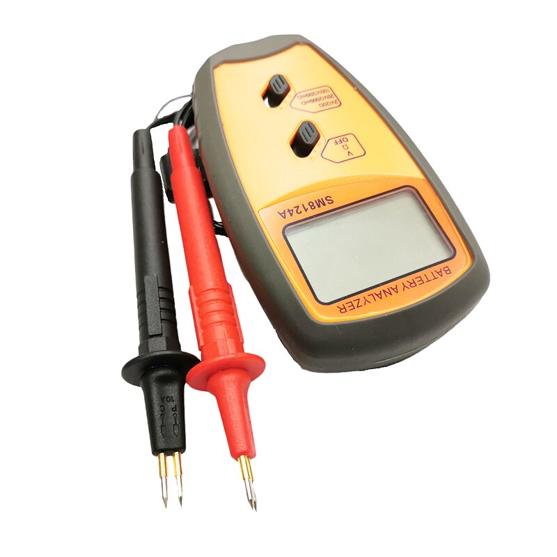 SM8124A Portable Battery Internal Resistance Voltmeter Battery Tester Battery Tester Battery Internal Resistance Test