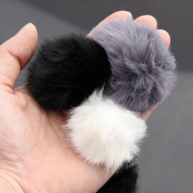 1pc pele windscreen windshield muff vento para lapela microfone mic lavalier k6i6