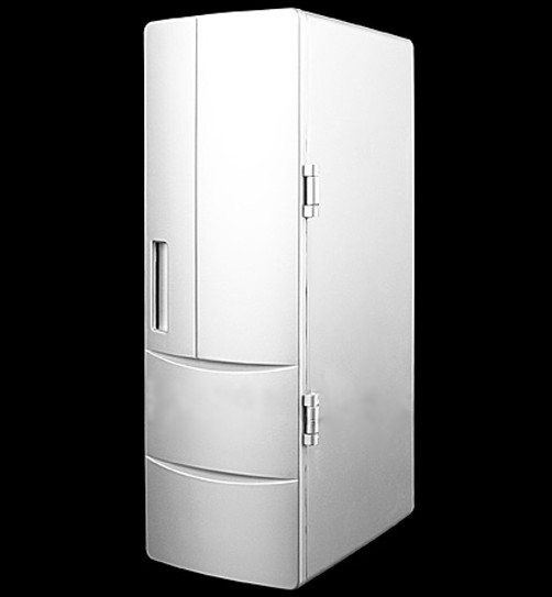 /mini usb køler & varmere køleskab desktop køling køleskab drik sodavand hvid