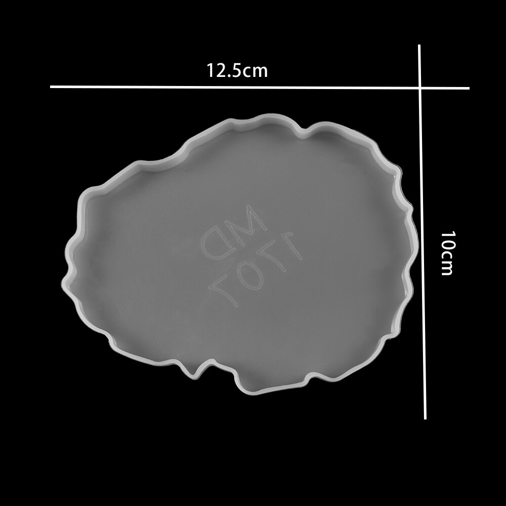 Wavy Lace Tea Coaster Silicone Molds Wine Glass Coaster Epoxy Resin Mold For DIY Family Party Table Decoration Jewelry Making: 2