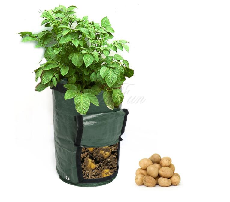 Dikker Tuinieren Zak, Pe Aardappel Planten Bag 7 Liter Outdoor Emmer Plantengroei Tas, Schoonheid Planten Zak, tuin Supply