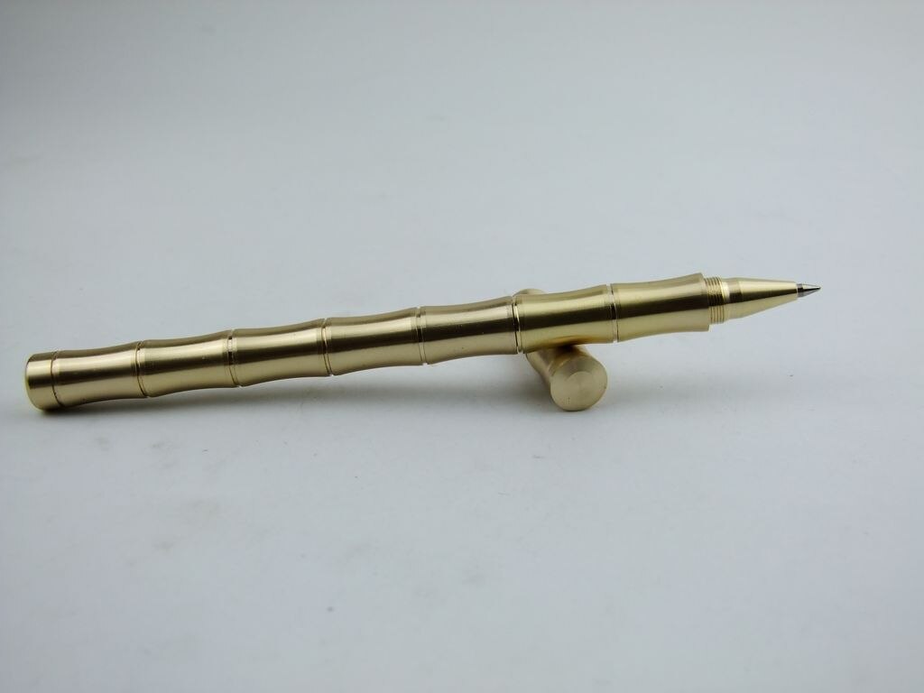 5Pcs / Lot Handmade brass pen signature pen writing pen