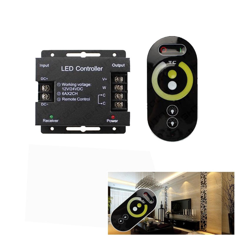 Led-dimmer met rf-afstandsbediening - Dimmers kopen? | Korting tot 33
