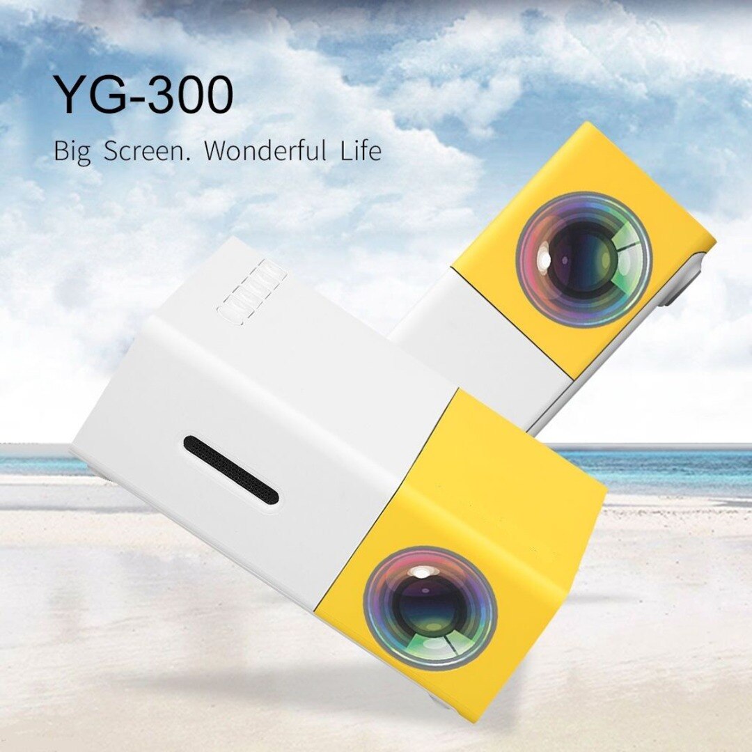 Audio Portable Projector Home Media Video player Mini Pocket LED Projector 1080P AV HDMI Multimedia Home Theater Cinema
