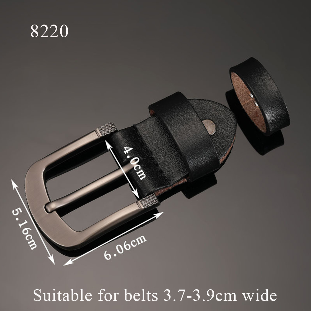 Cinturón clásico para hombre, hebilla para la cabeza, hebilla, hebilla, pasador de repuesto, accesorios de artesanía de cuero, accesorios de cintura hechos a mano: Azul cielo