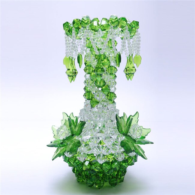 DIY handmade Flower Vase Acrylic Pendant Bottle Decoration Bedroom Living Room Home Decoration Crafts: G