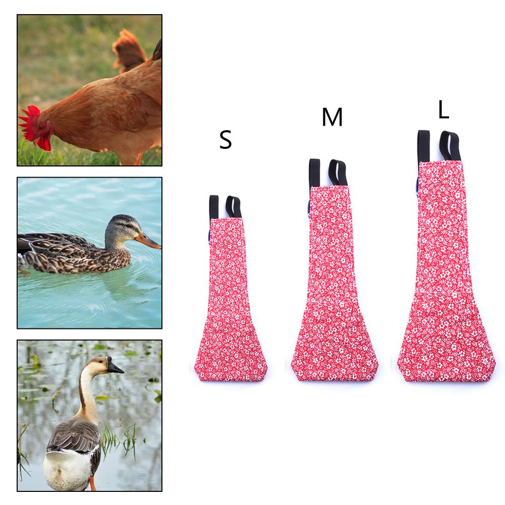 Fralda para pets, formato em v, pato, galinha, pombos, aves domésticas, fralda, roupa de fazenda, design de arco com faixa elástica, suprimentos de fazenda