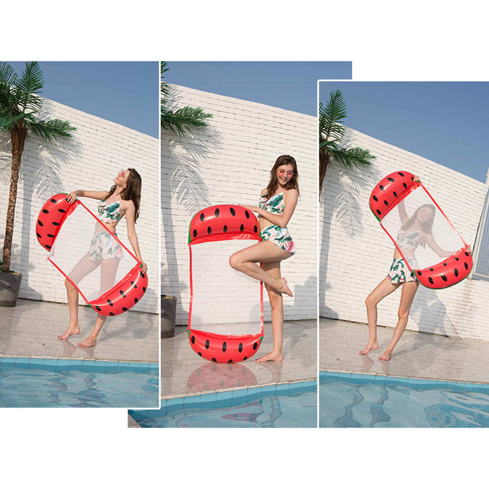 Oppustelig swimmingpool flydende vand hængekøje liggestol sommer legetøj