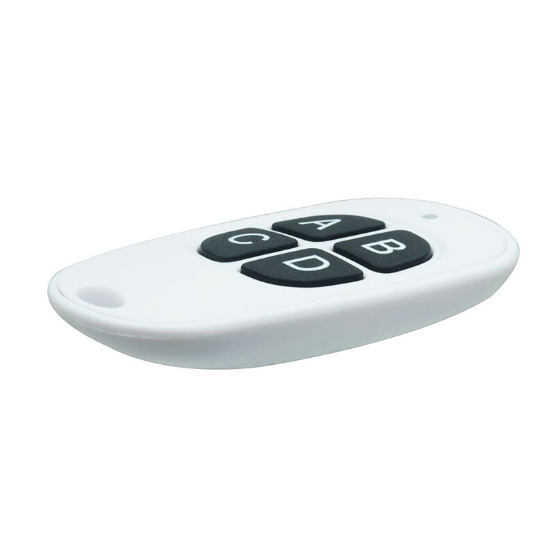 Black White Wireless RF Remote Control433 MHz Electric Gate Garage Door Remote Control Key Fob Controller Anti-theft Lock Key