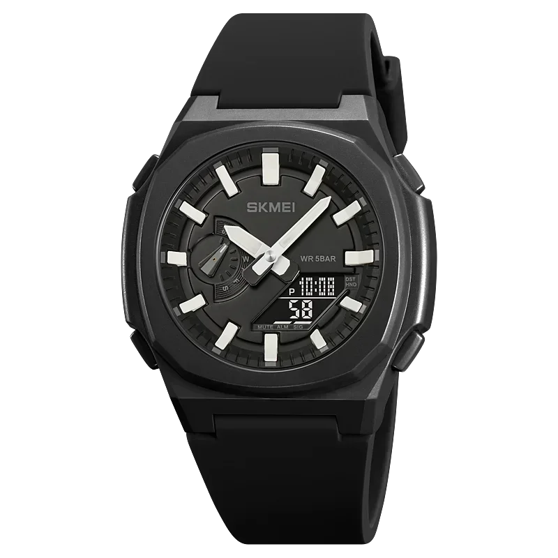 SKMEI 2091 5 Alarme Datum Uhr reloj hombre mit Japan Digital Bewegung Sport Uhren Wasserdicht Männer Countdown Chrono Armbanduhr: Rosa