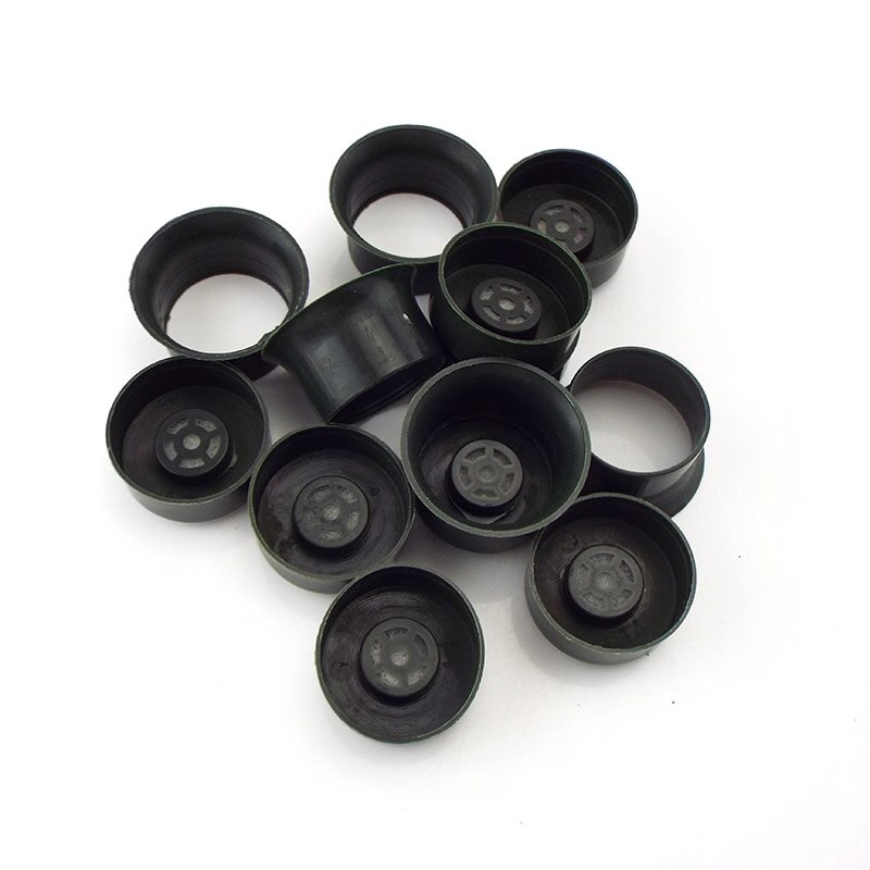 Svampe gyde vokse pose substrat høj temperatur præ forseglelige haveforsyninger dyrkning plantning pvc poser værktøj: Lås rring / 10 stk