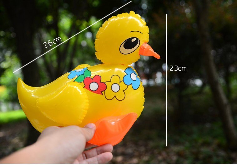 Kleine reizende nette entzückende modell nflatable Ebene Erpel Kleine Reizende Nette Entzückende Ente Mit Blumen Aufblasbare Pvc Spielzeug