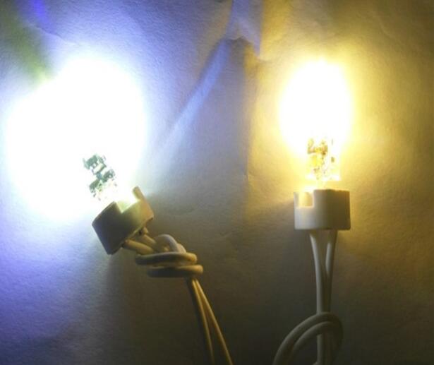 Bombilla LED para microscopio G4, 6V, G4, Bombilla Led para lámpara, 1w, 1w, 1w, lote de 2 unidades