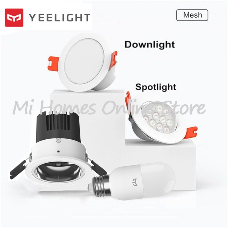 Originele Xiaomi Mijia Yeelight Smart Downlight Smart Spotlight Smart E14 Lamp Werk Met Yeelight Gateway Voor Mi Thuis App