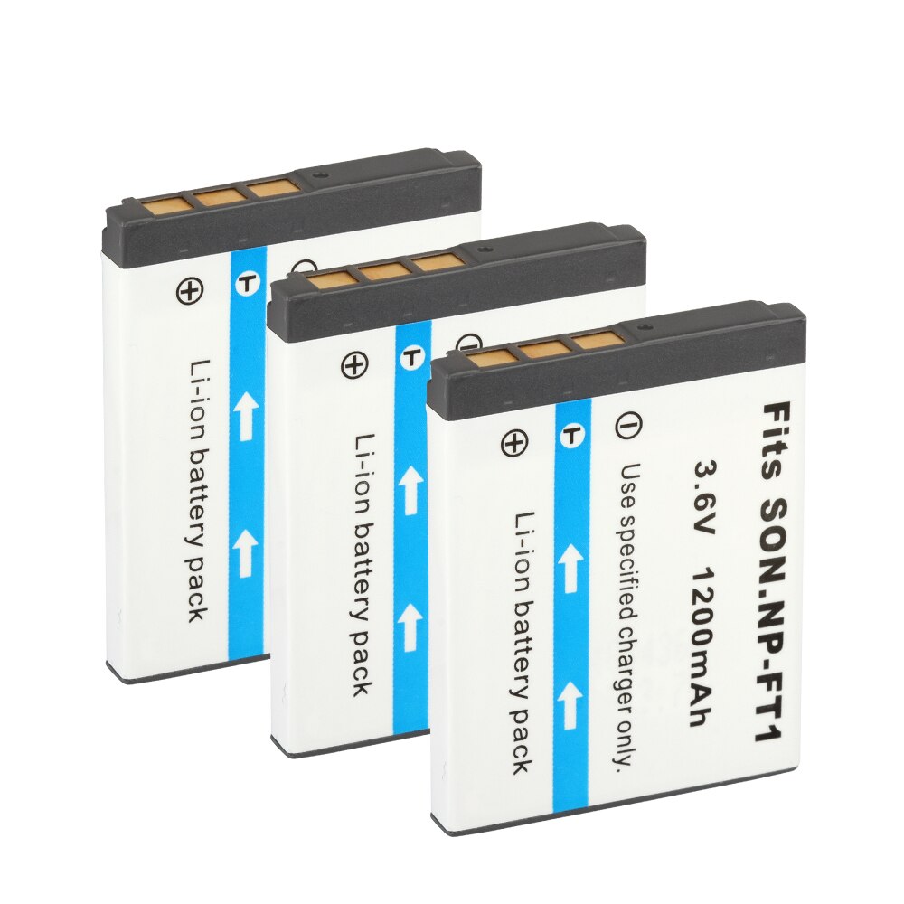 NP-FT1 NP FT1 NPFT1 Battery 1200mah for SONY DSC-L1 DSC-M1 DSC-M2 DSC-T10 DSC-L1 DSC-T1 DSC-T3 DSC-T5 DSC-T10 Batteries Camera: Blue