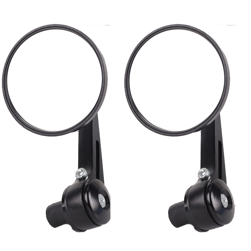 Accessori per moto Specchietti posteriori con estremità barra tonda da 7/8 "per Cafe Racer Specchietti laterali per moto Specchietto retrovisore per scooter per moto