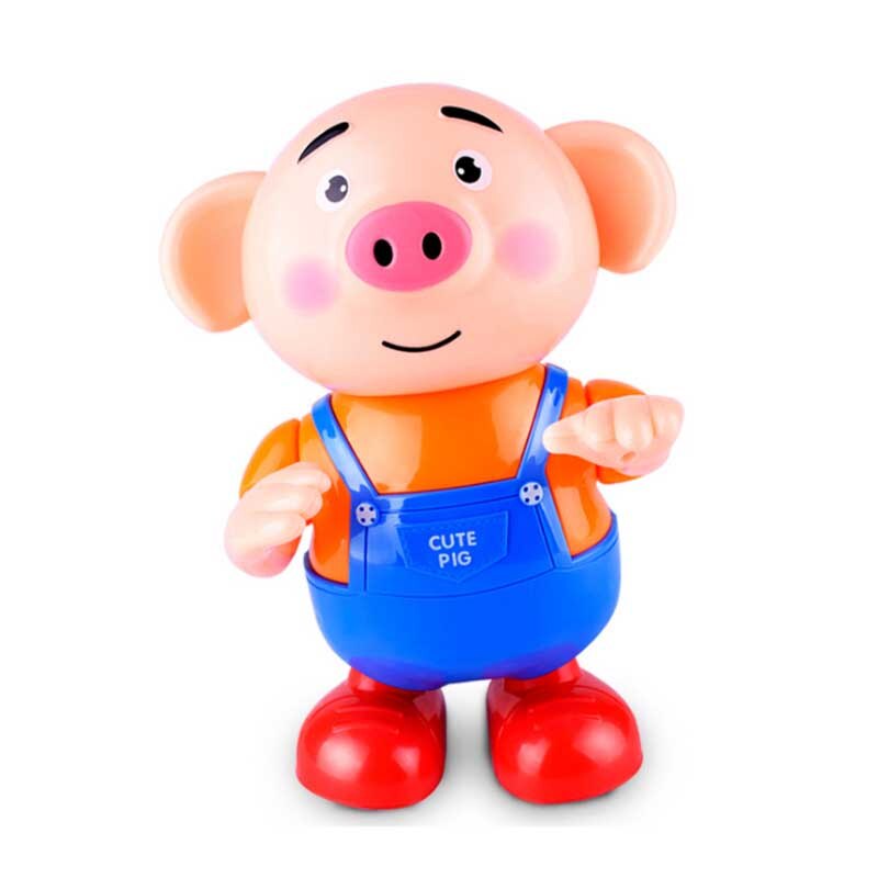 ¡Novedad de ! bonitos juguetes electrónicos para cerdos, mascotas para niños, música bailando, interesante de Año para niños,