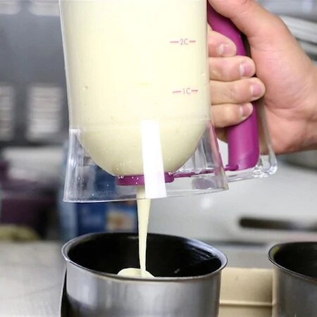 Balance distributeur de pâte crêpes verseur faisant Machine crêpe Vip maison