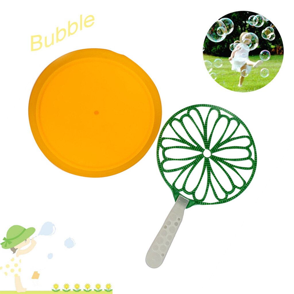 Blowing Bubble Wand For Outdoor Toy Funny Bubble Wand Tool Soap Bubble Concentrate Stick Soap Bubbles Wands Set Toy For Kids: C