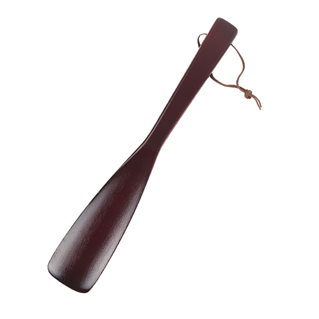 Holz Schuhlöffel Lange Schuh Horn mit Schleife Bequem für Hängen Löffel Schuh Hörner 25-54 cm: L