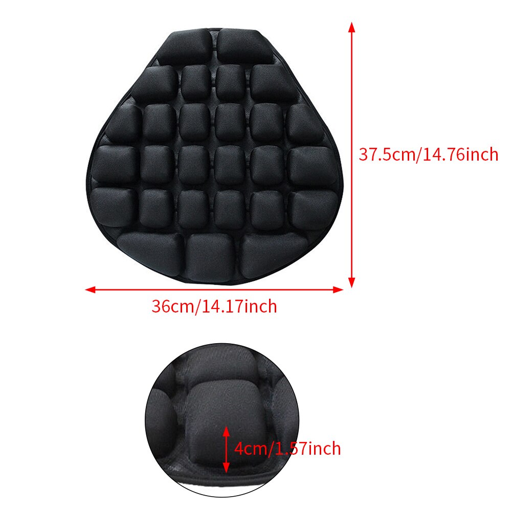 Motorcycle Inflatable Seat cushion Air Pressure Release Riding Cushion Shock Absorption And Pressure Relief Cushion