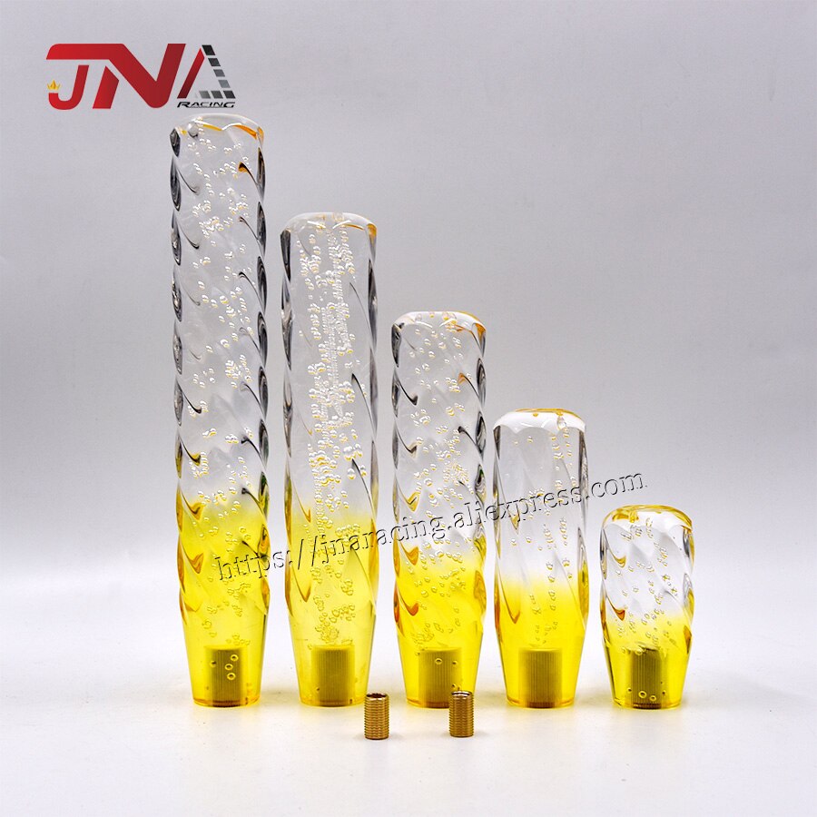 Racing Bubble shift knob Car Gear shift knob JDM Transparent shift knob