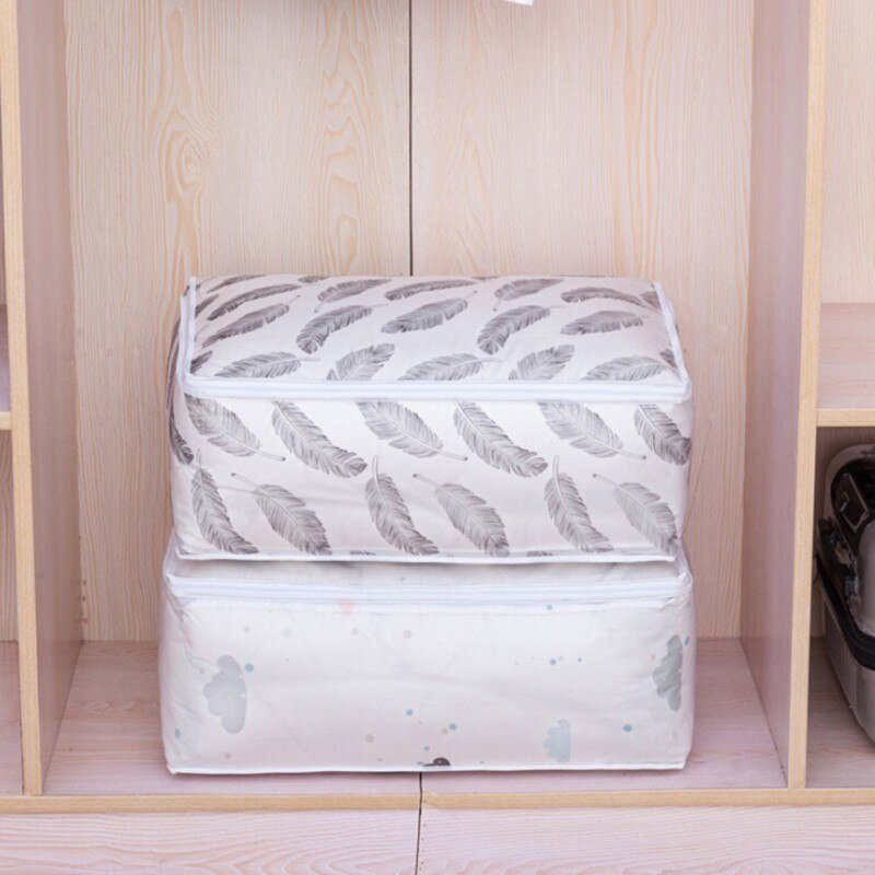 Opvouwbare opbergtas, quilt, kussen, deken, organizer, vochtbestendige opbergtas voor kleding, thuis, kast, kleding, sorteerzakken, 2 maten