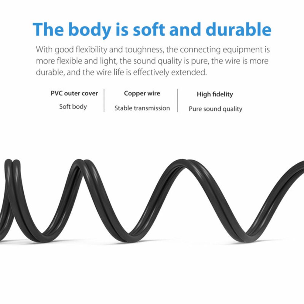 5FT 1/4 Inch TRS Jack To Dual RCA Cable Gold-Plated 6.35mm To 2 RCA Stereo Audio Reduce Noise Fidelity Effect Instruments Parts