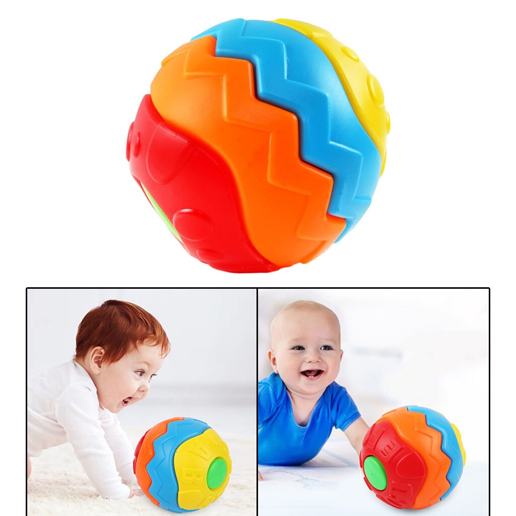 13.5cm Baby Grab Toys Colorful Babies Soft Hand Grab Ball Educational Learning Toys