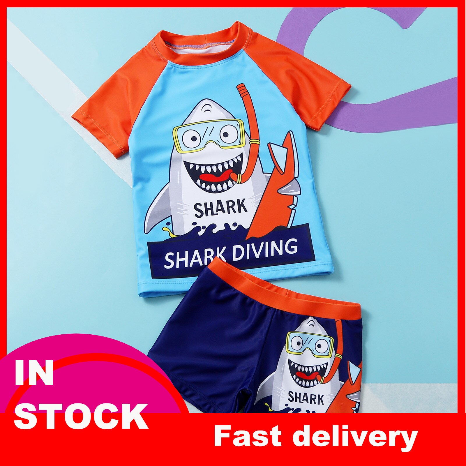 4 # Badpak Voor Jongen Badpak Kinderen Brief Badmode O-hals Korte Mouwen Badpak Zomer Badmode En Surfwear Купальник Детский