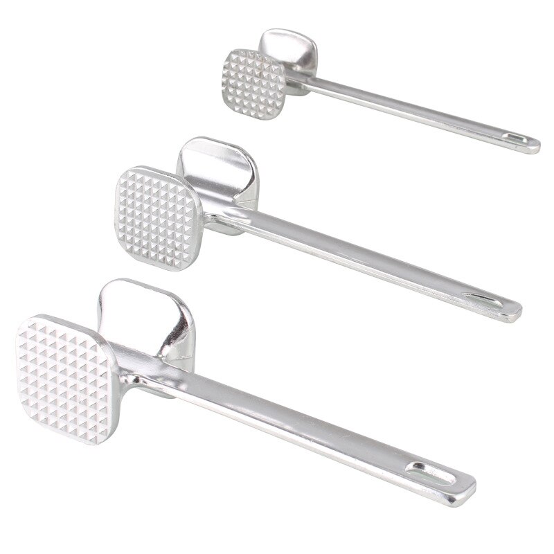 1pcs Meat Hammer Tenderer Beaf Steak Pounder Hammer Beef Chicken Aluminum Alloy Egg Beater Kitchen Tools