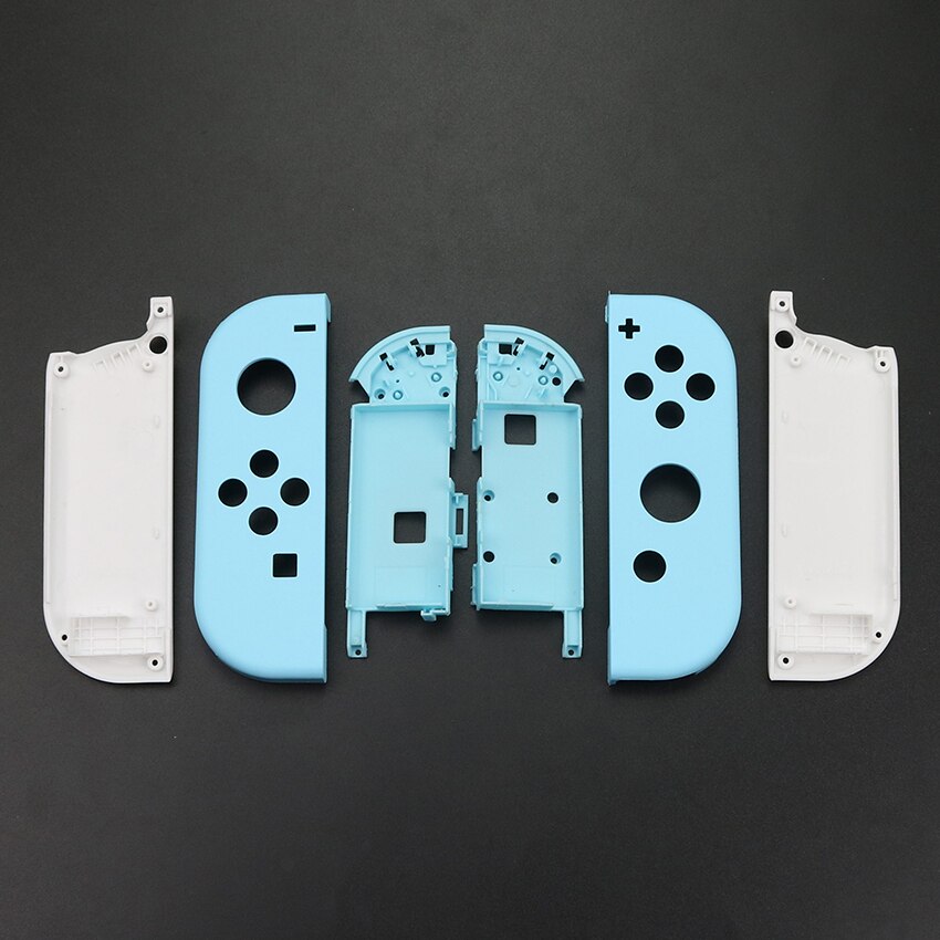 JCD 1Set Plastic Hard Shell For Nintend Switch Joy-Con Controller for NS NX Joy Con White Blue Green Housing Shell Case Cover