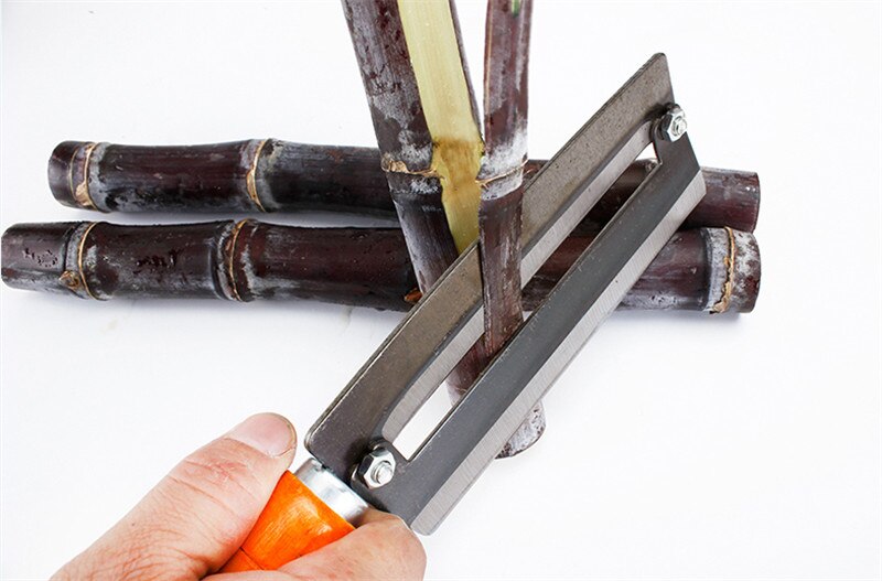 Sharp Sugarcane Cane knives pineapple peeler knife stainless steel large cane artifact planing tool peel fruit Paring knife