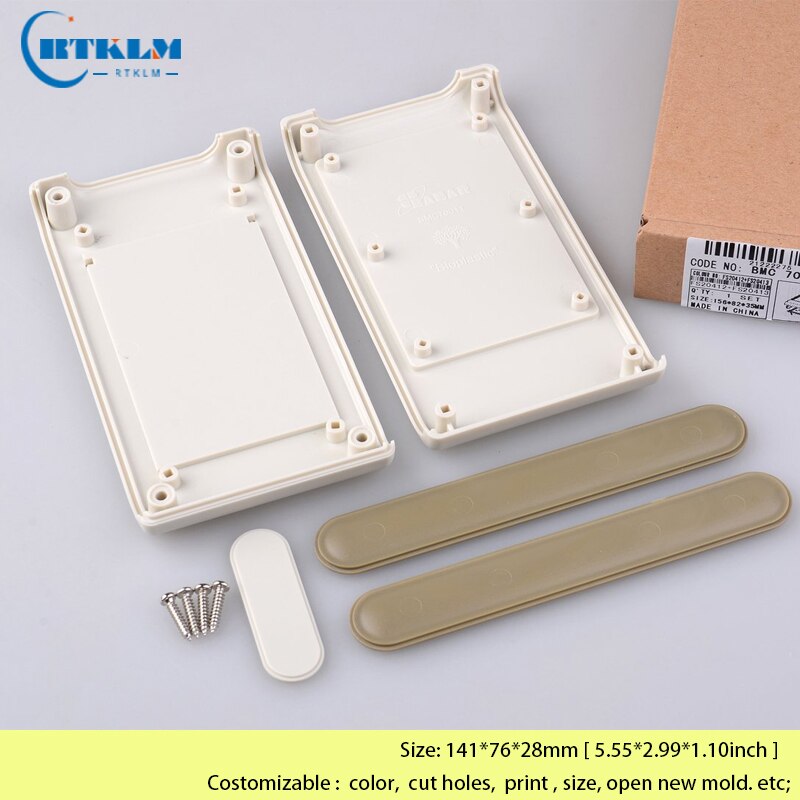 Handheld plastic enclosure DIY junction box abs plastic box for electronic project box cable instrument case 141*76*28mm