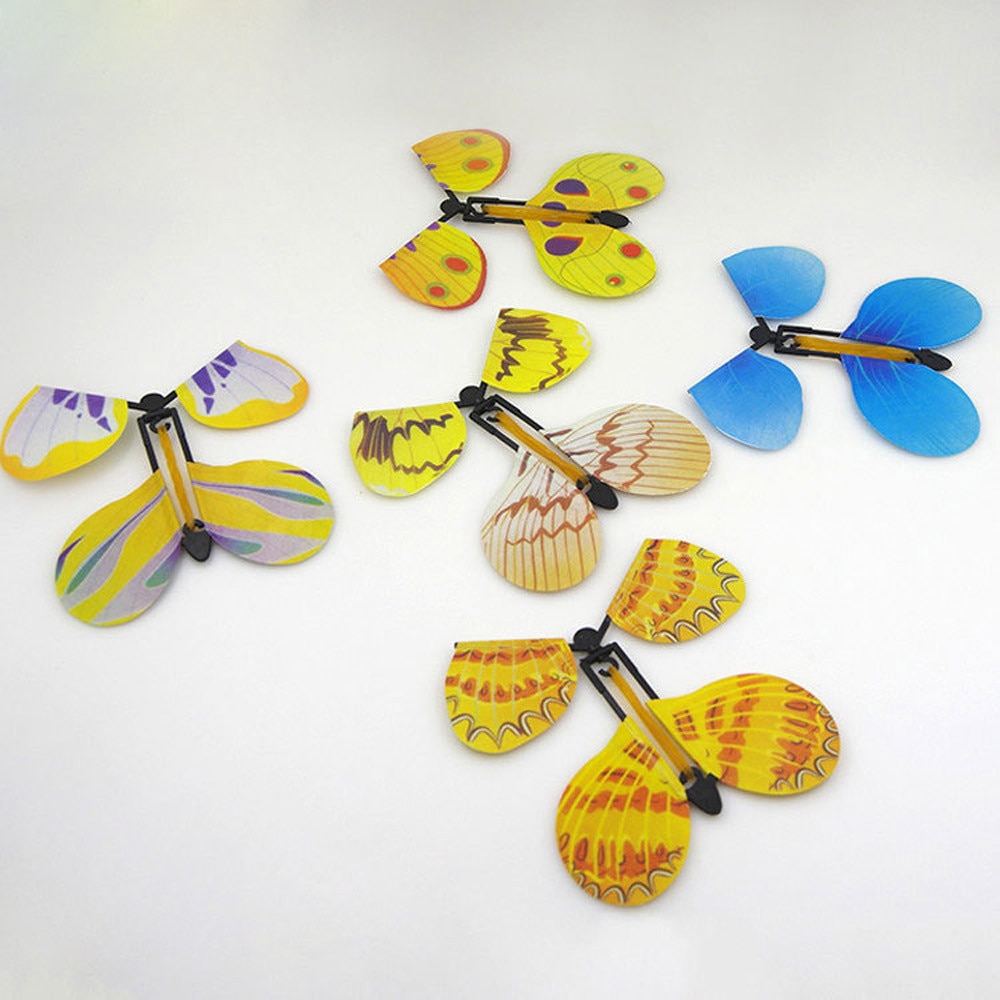 magic tricks Flying Butterfly Magic Transform Cocoon Into A Flying Butterfly Trick Prop Toy magic props Butterfly Toy G918
