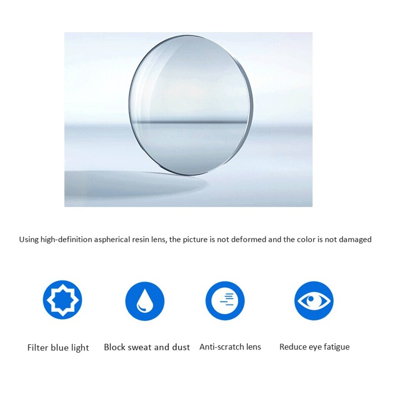 Een Paar Ultra-Dunne Netic Anti-Blauw Licht Lens Voor Oculus Rift S Vr Bril