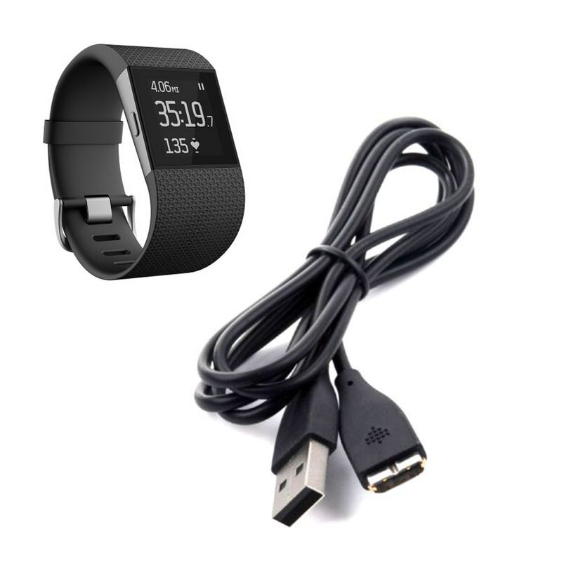 Usb Charging Cable Charger For Fitbit Surge Fitness Quick Smartwatch Wristband Cargador de pulsera de reloj Watch Charger
