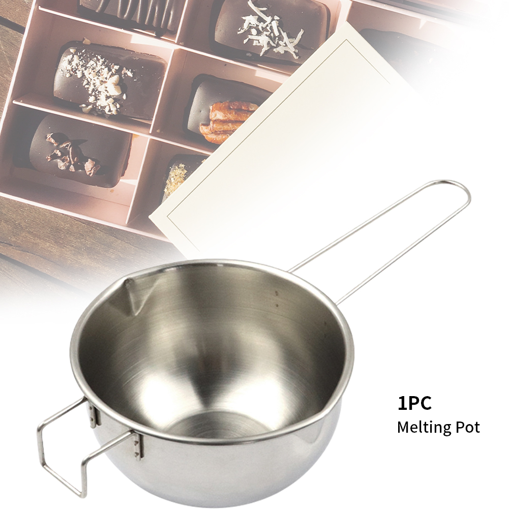 Double Boiler Stainless Steel Kitchen Melting Pot Baking Tool Milk Chocolate 304 Stainless Steel Chocolate Melting Bowl