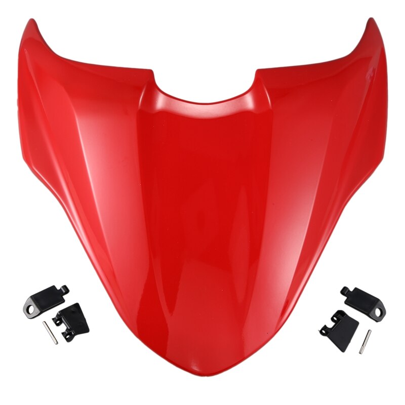 Motorcykel Passagerersæde Cover Hump til Ducati Monster 821 - Slidstærkt: RÃÂ¸d