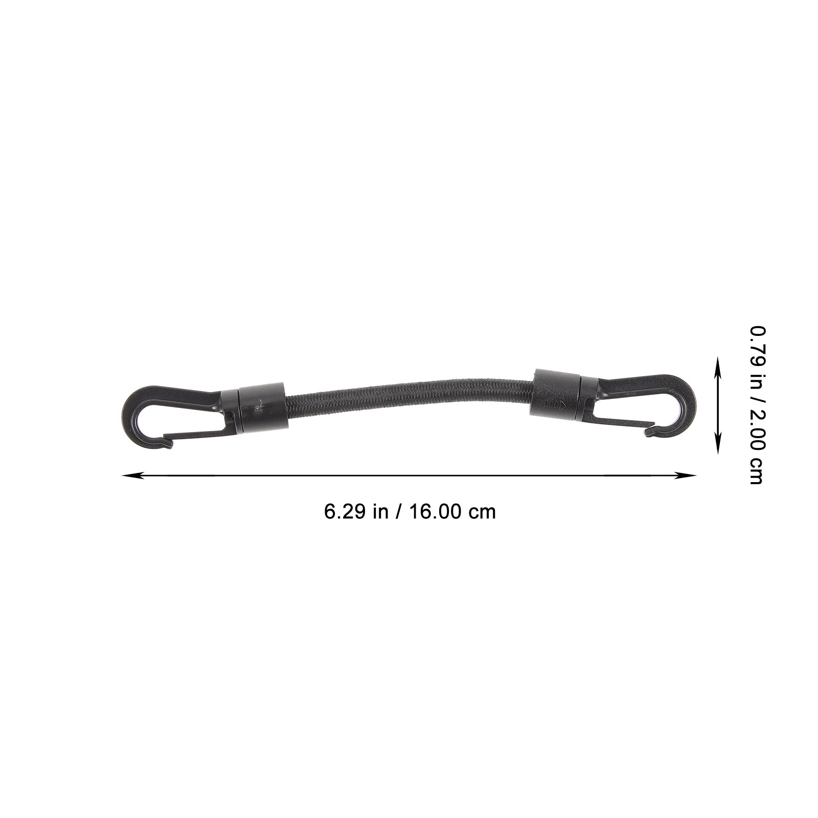 5 Pcs Strapping Small Hook Rope Mini Bungee Cords Elastic Band Portable Outdoor Supply Camping Pom Mini Accessories
