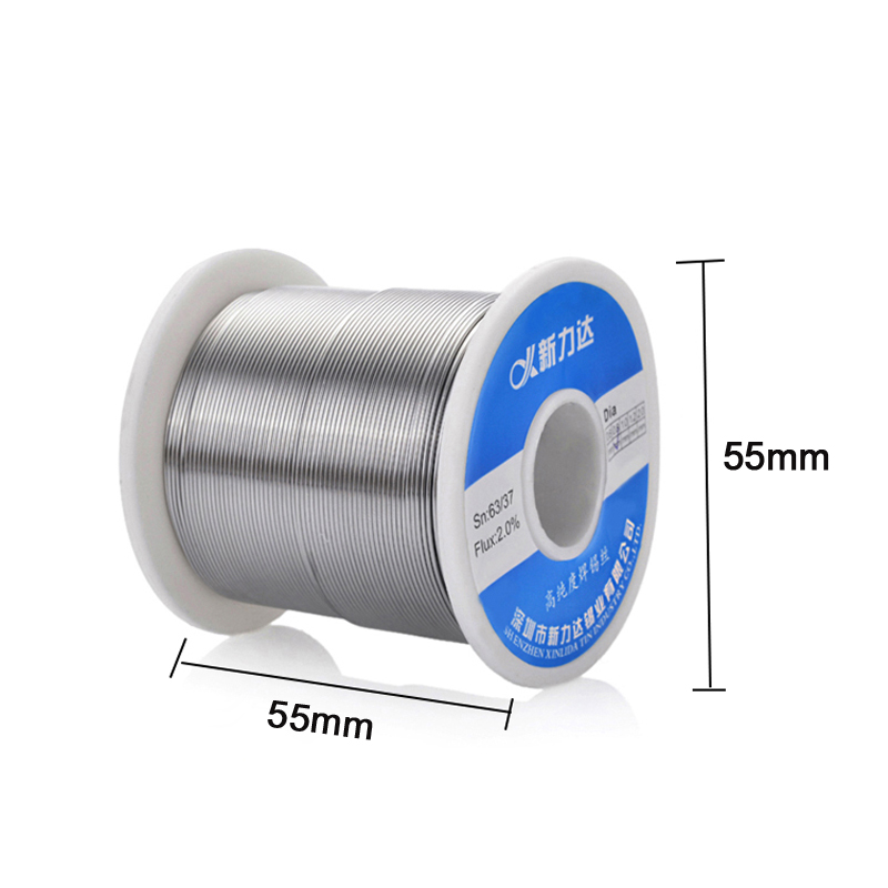 0.5 0.6 0.8 1mm 500g BGA Soldeer Tin Lood Lassen Draad Reel Elektrische Solderen Laag Smeltpunt draad Roll Reparatie Tools